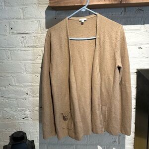 Talbots open cardigan.